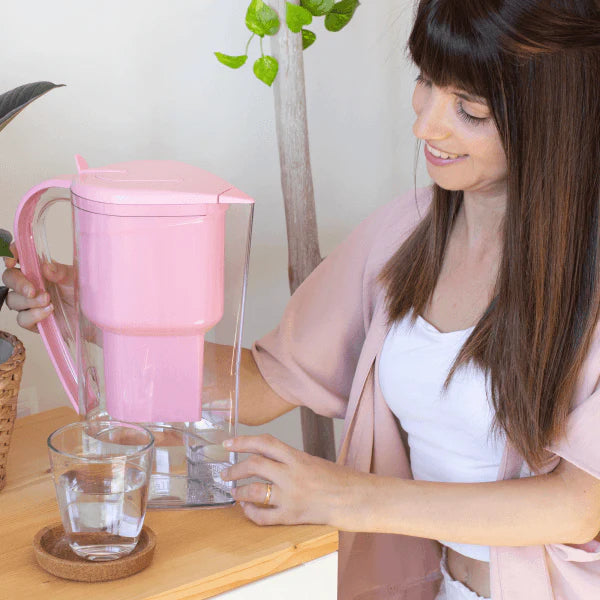 Alkanatur Alkaline Ionised Antioxidant Jug Pink