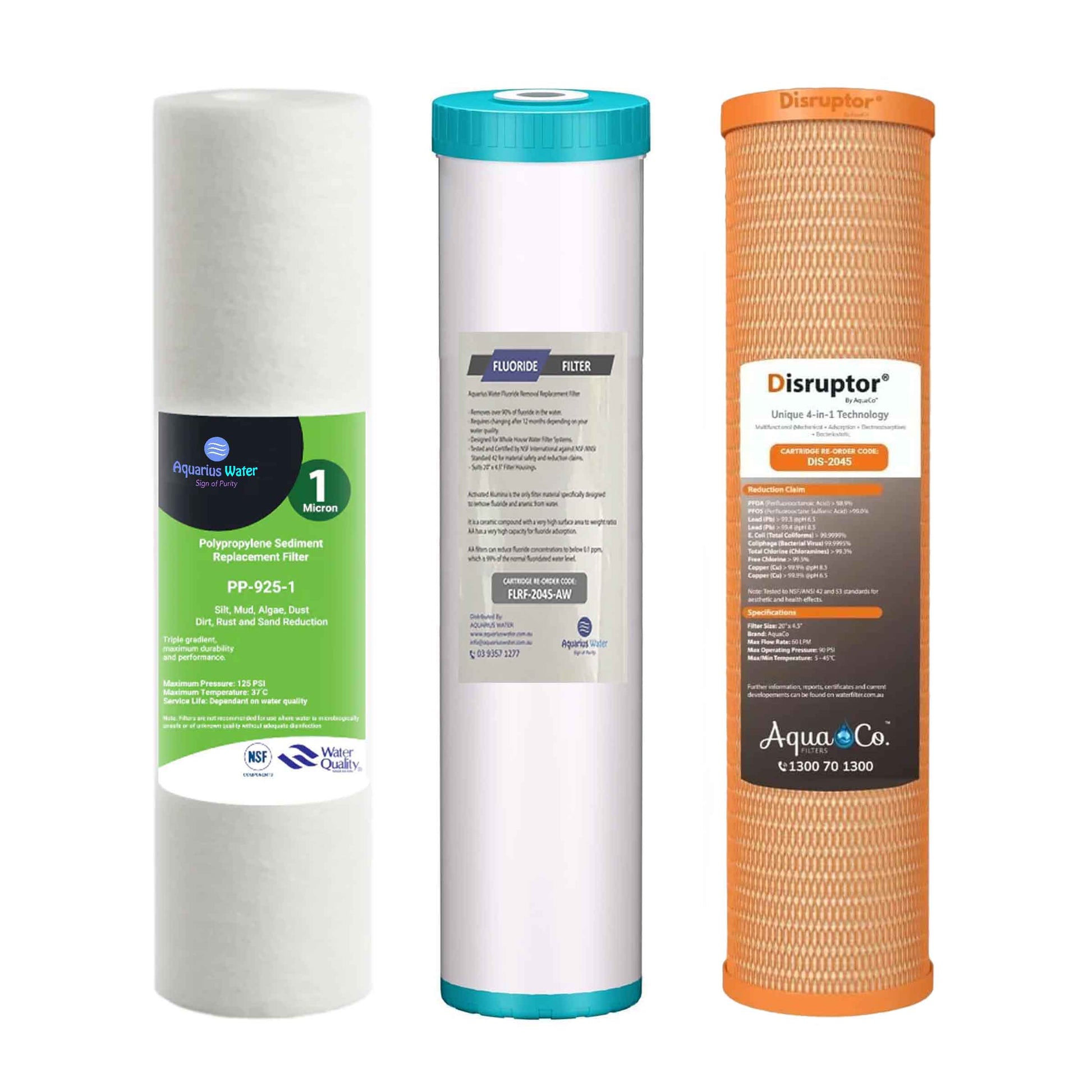 Fluoride Removal Whole House System + Stainless Steel Cover - Alkaline World
