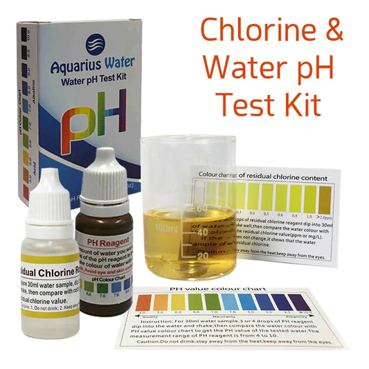 Chlorine & pH Water test Kit
